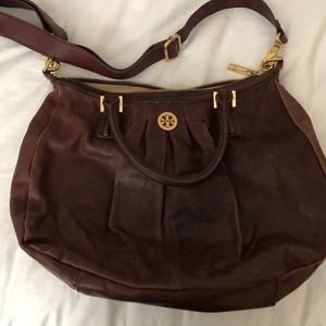 Tory Burch maroon crossbody