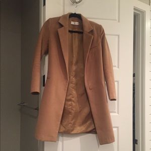Beautiful Camel Winter Coat Small like new