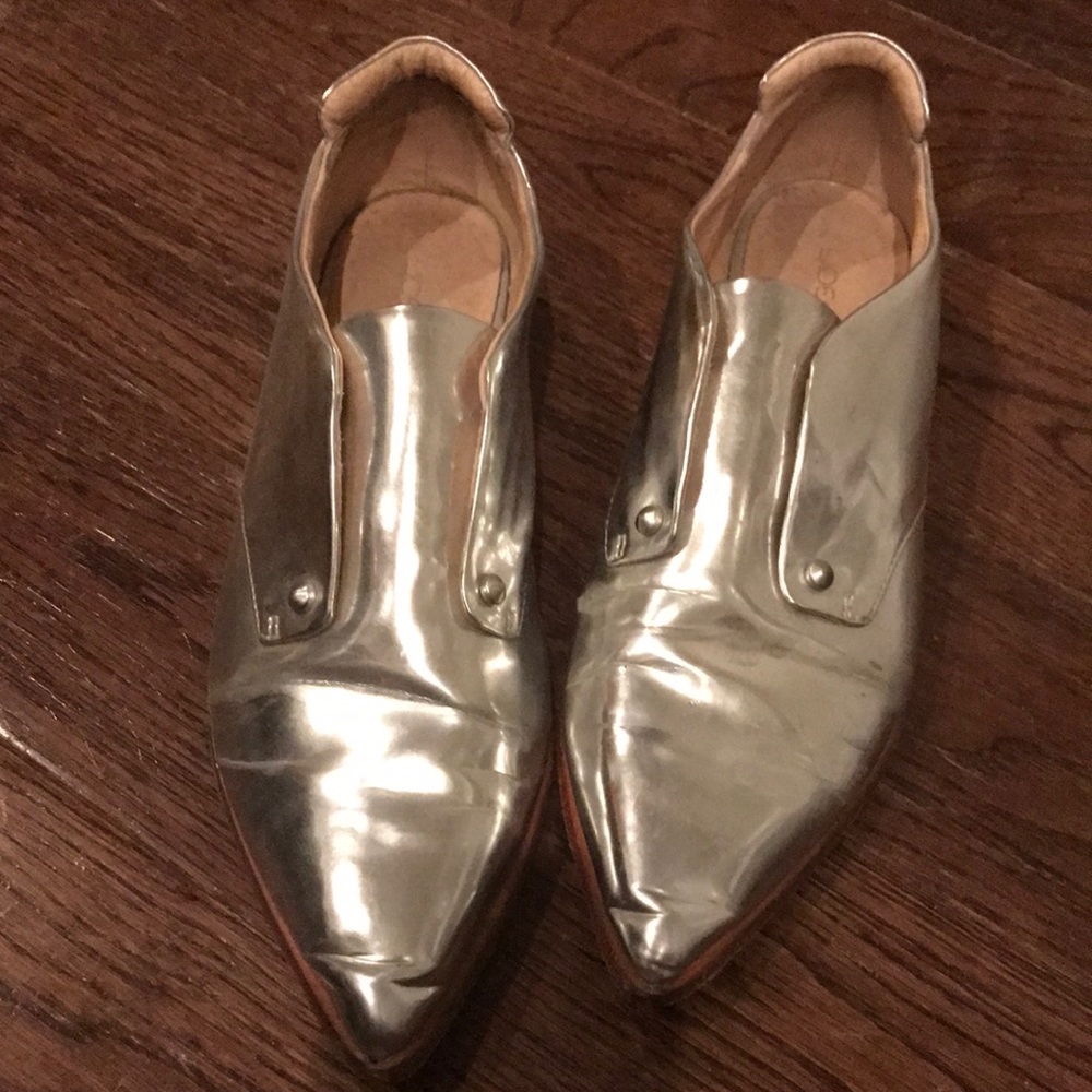 Joe’s Jeans Metallic Loafers