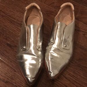 Joe’s Jeans Metallic Loafers
