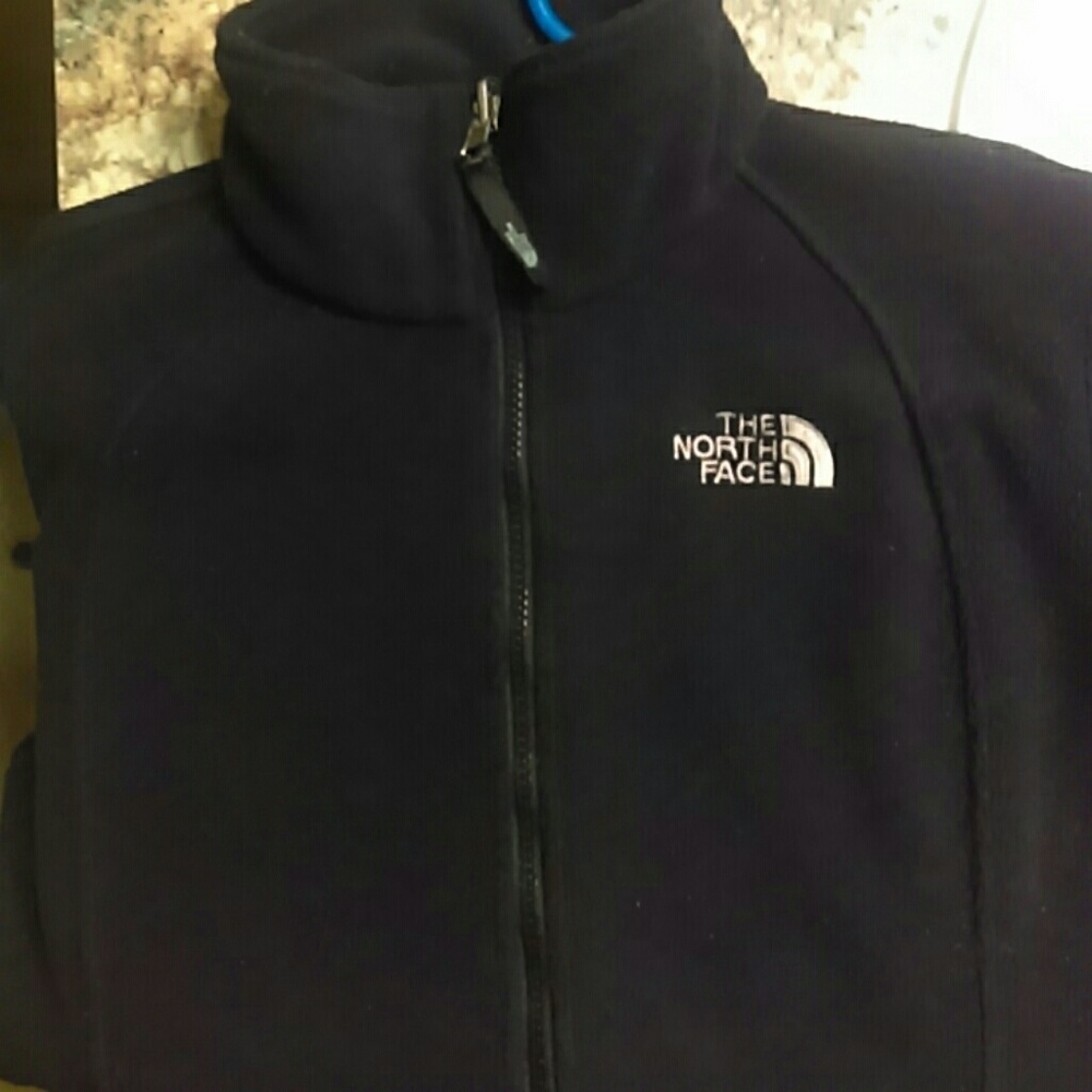 North face womens size medium black fleece