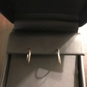 Gold Comfy Hoop Earrings