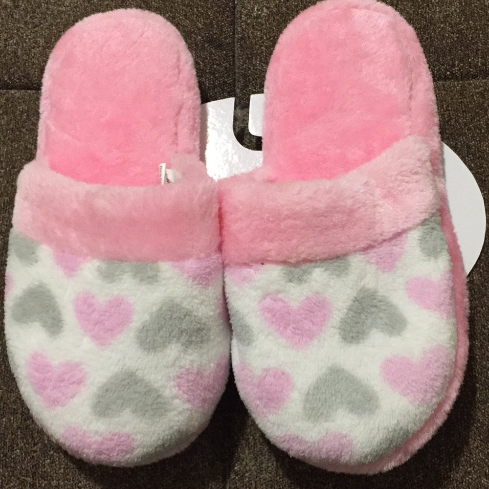Chatties Girls Hearth Printed Plush Slipper