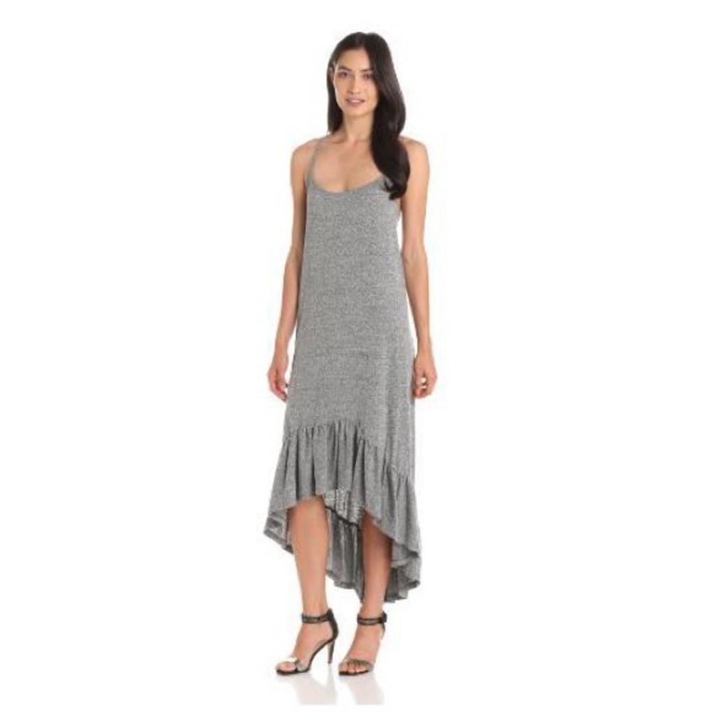 Boho chic!😍BCBGeneration hi-lo ruffle hem T-dress