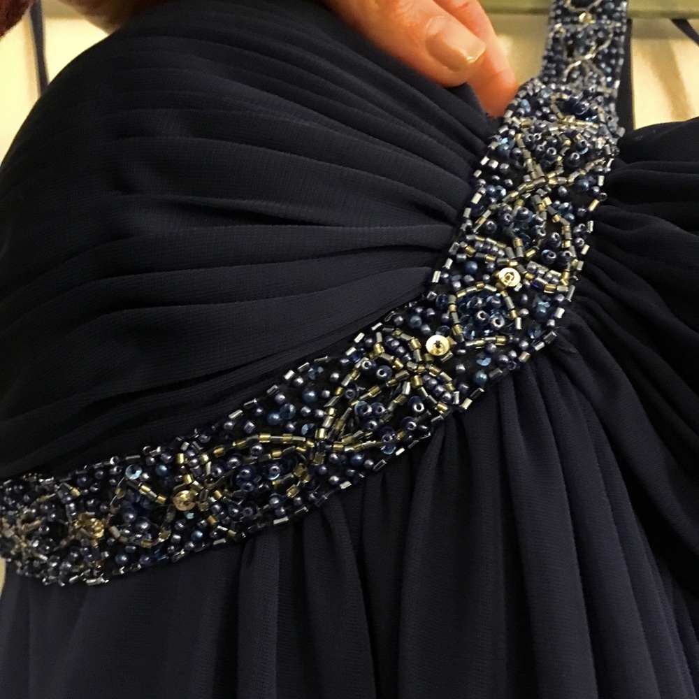 Blue Cache Prom Dress - Picture 3 of 3