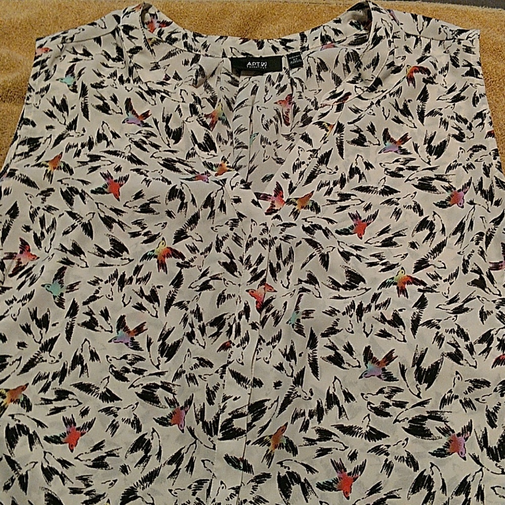 No sleeve blouse
