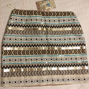 Embellished Chelsea & Violet mini skirt