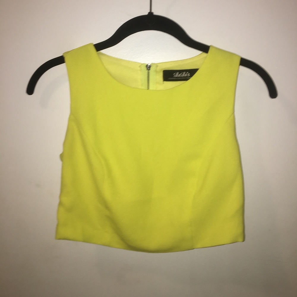 Lemon Lime Crop Top