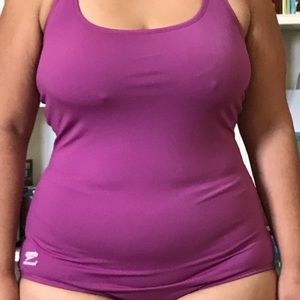 ➕Speedo Magenta Bathing Suit 👙