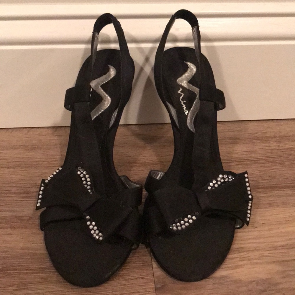 Nina Dressy Bow Heels