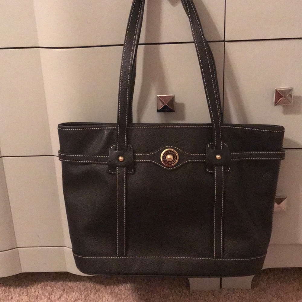 Black Dooney & Bourke leather tote