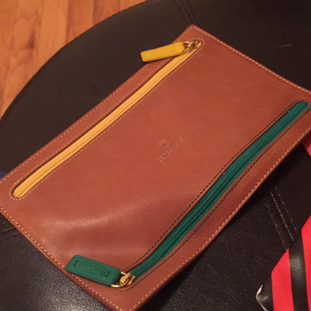 Rolex bag - leather