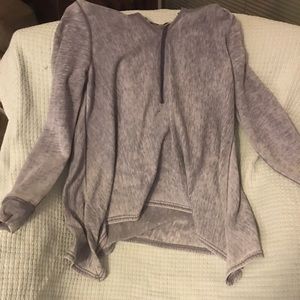 Purple washed  juicy couture poncho