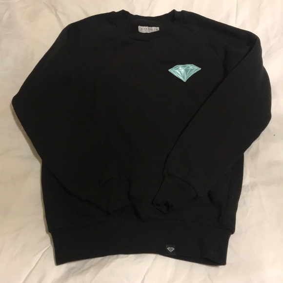 Diamond Supply Co. Sweaters - Diamond supply women’s black crewneck size XS