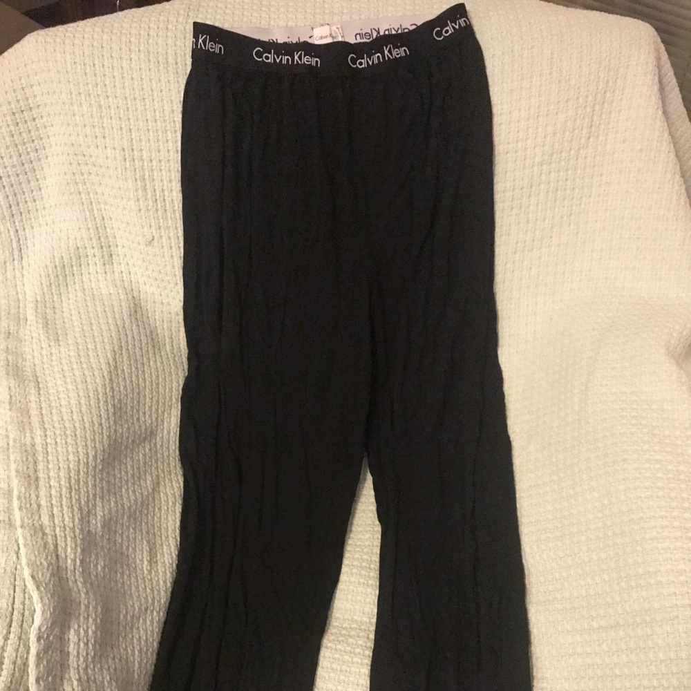 Men’s Calvin Klein pajama pants.