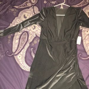 Metallic dress