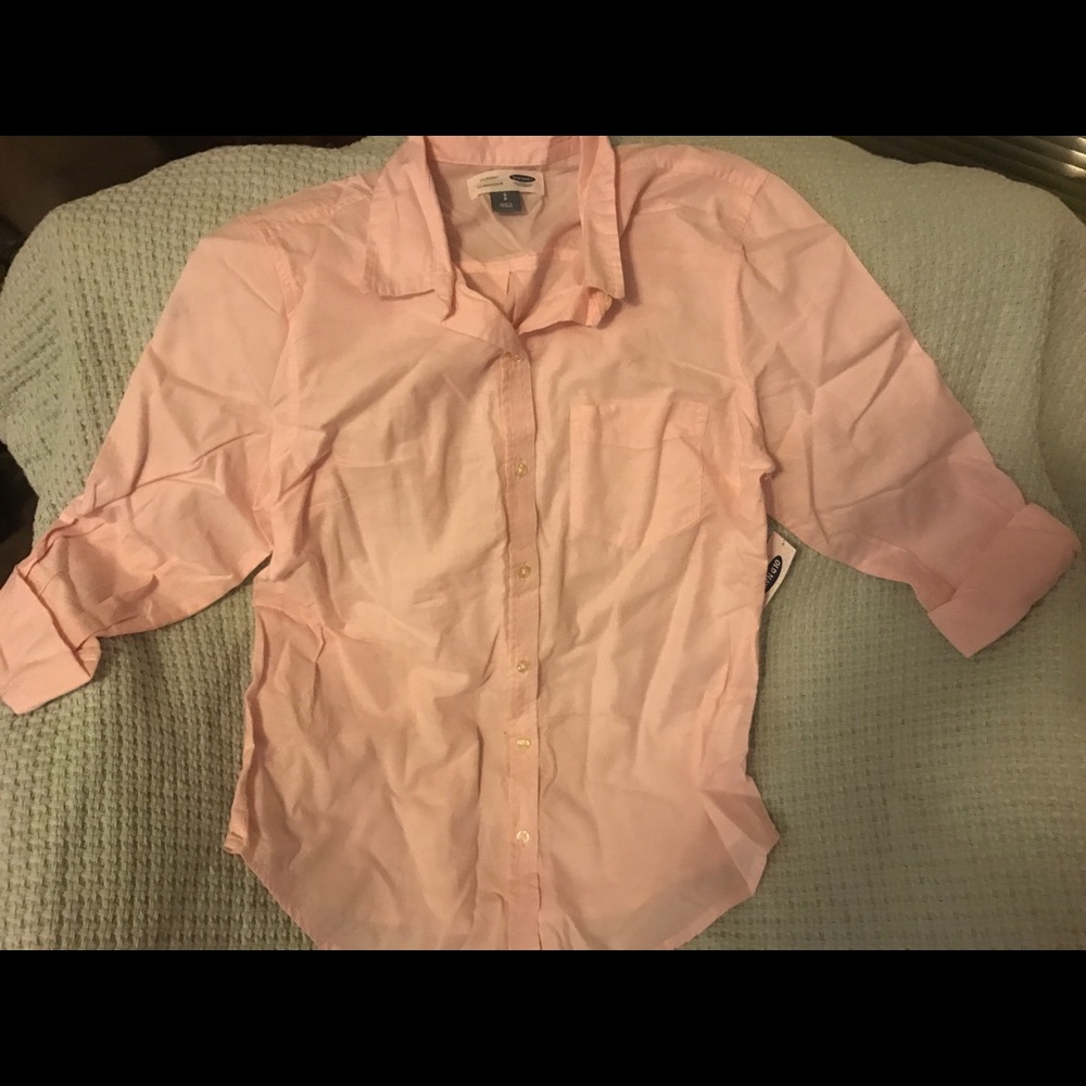 Light pink never worn button down.