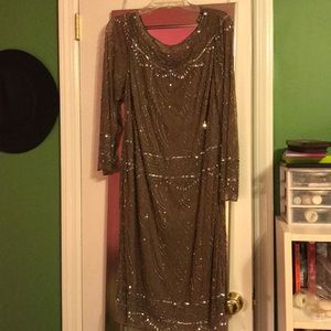 20’s inspired Pissarro Nights cocktail dress