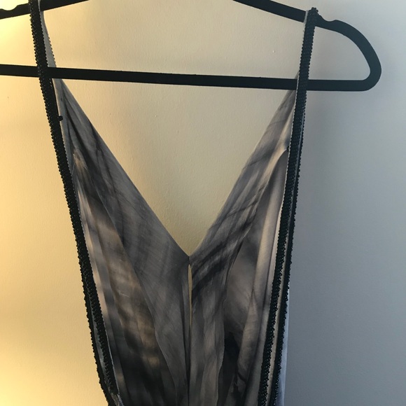 ANGL Cowel Draped Front and Open Back Dress - Picture 4 of 7