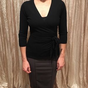 Classic Wrap Sweater