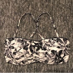 Athleta bandeau bikini top 36 DD