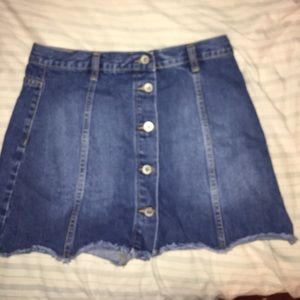 Forever 21 denim skirt