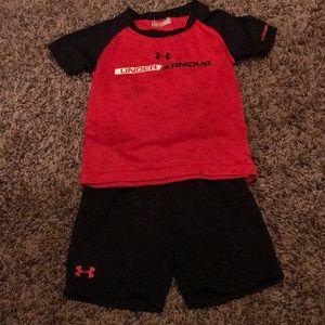 Under Armour matching short set