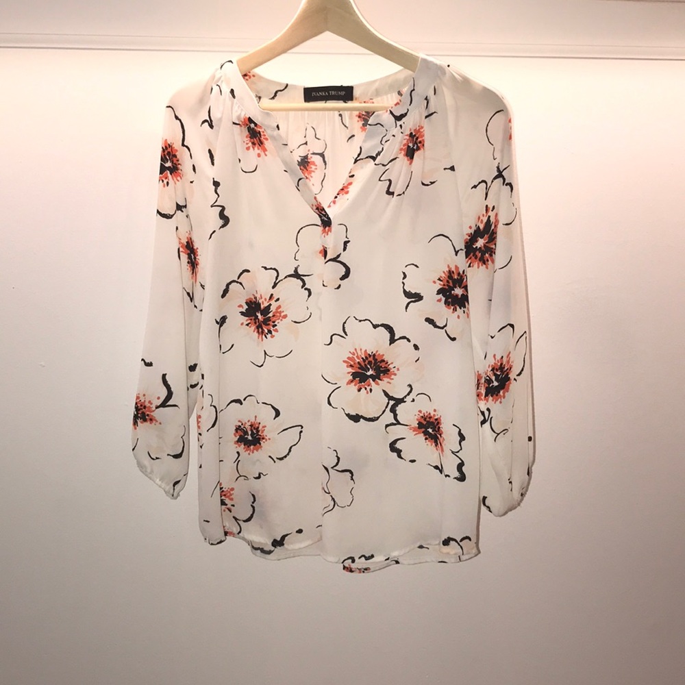 floral blouse