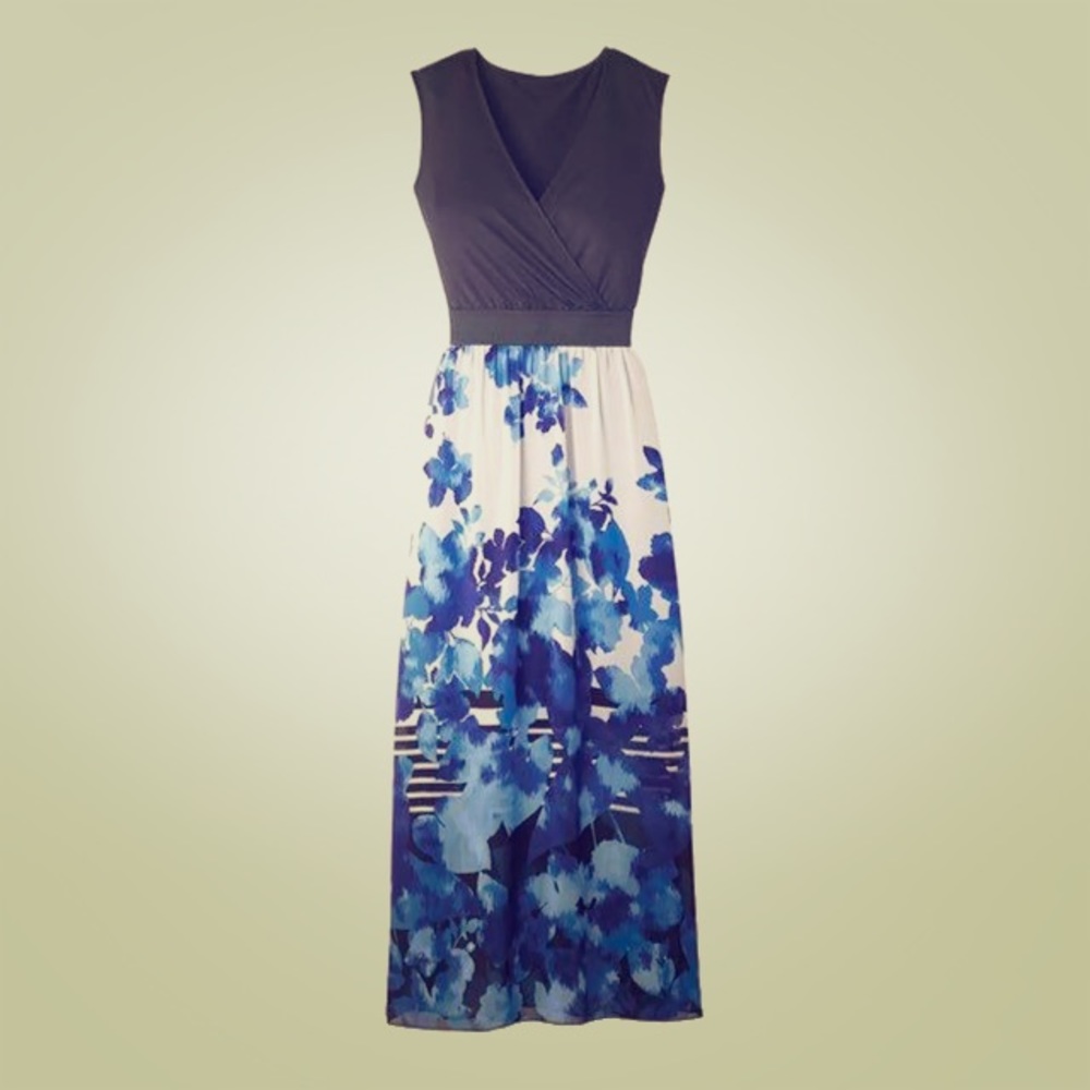 Avon Modern Floral Maxi Dress