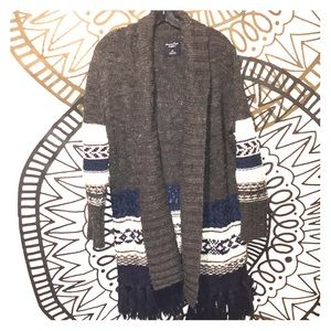 Long Knit Boho Sweater