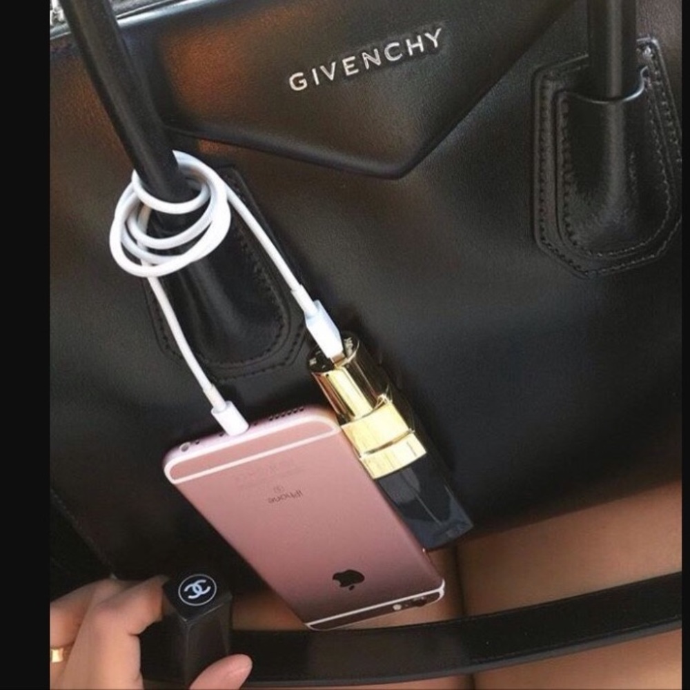 Chanel coco lipstick power bank portable charger