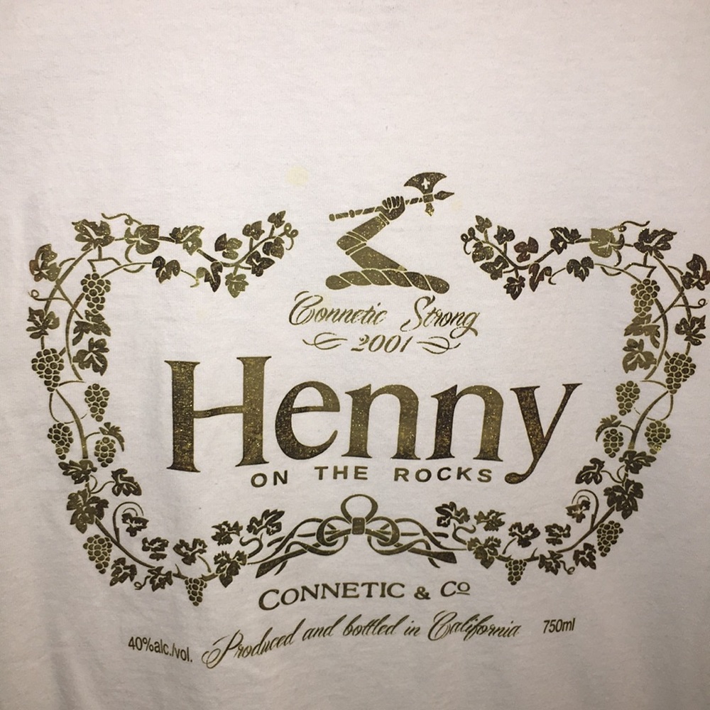 connetic henny on the rocks shirt
