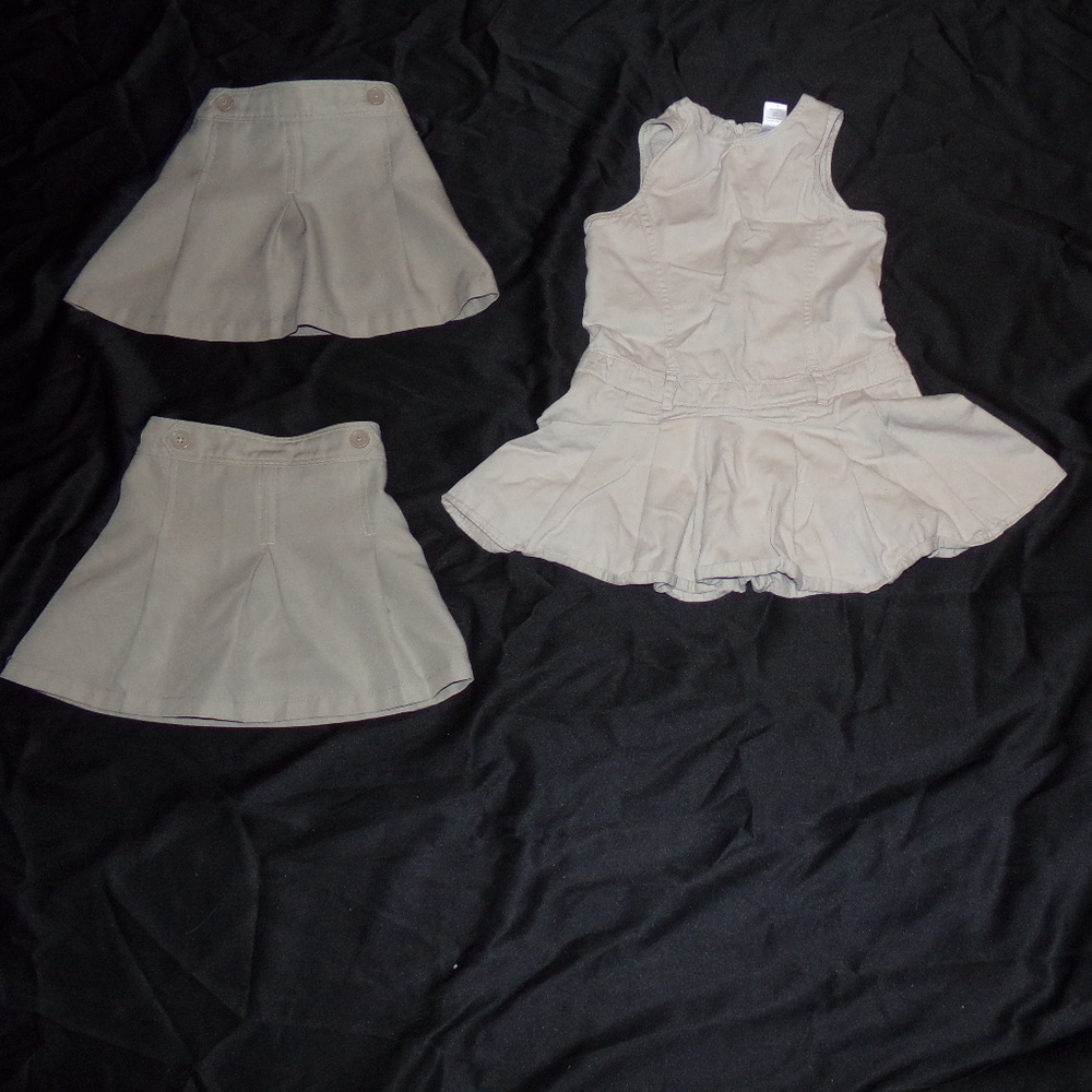 Girls School Uniform 4pc Lot Eddie Bauer Gymboree