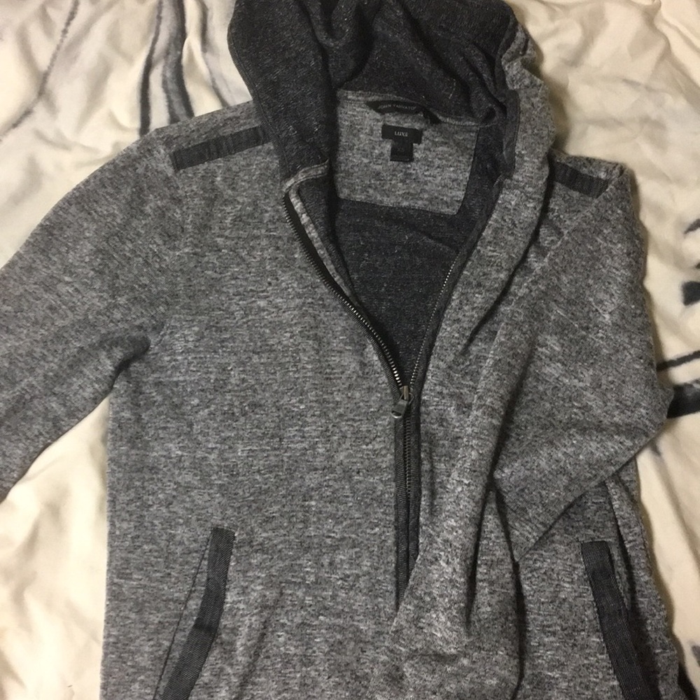 John Varvatos Linen Hoodie