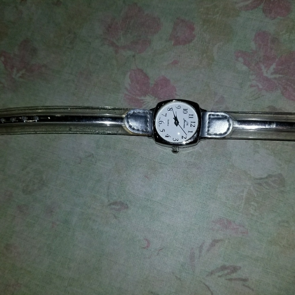 Watch and earrings
