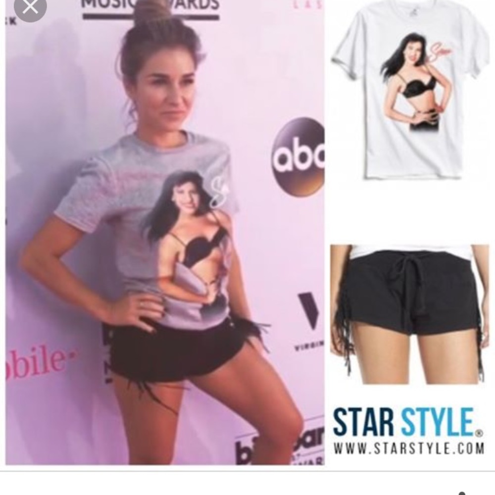 Amuse society fringe shorts