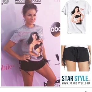 Amuse society fringe shorts