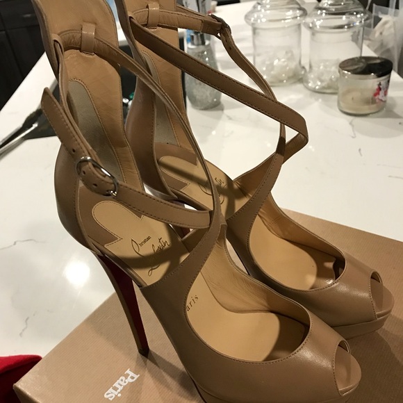 Christian Louboutin Marlenatla 150 Nappa (NUDE)