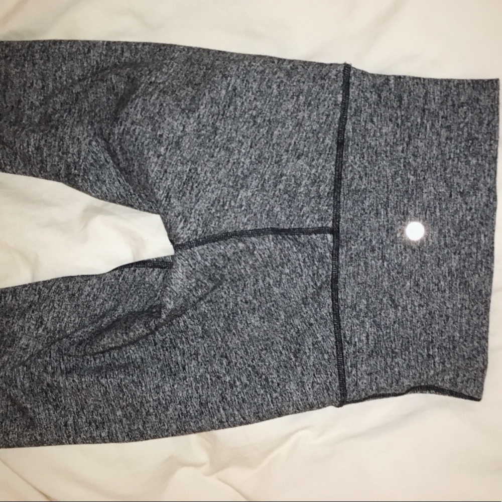 GREY LULU LEMON YOGA PANTS