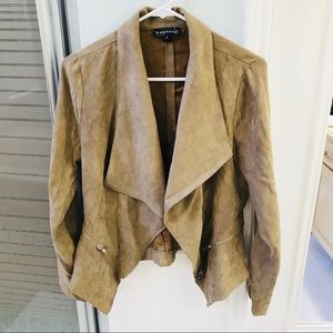 Faux Suede Jacket- NWOT