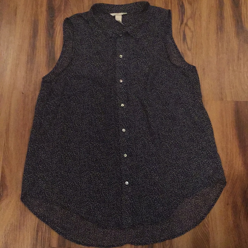 H&M Button Up Tank!