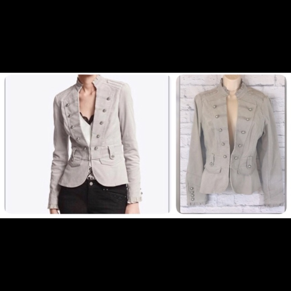 While House Black Market jacket corduroy