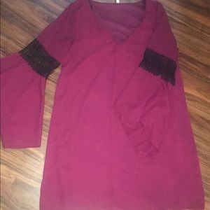Maroon dress