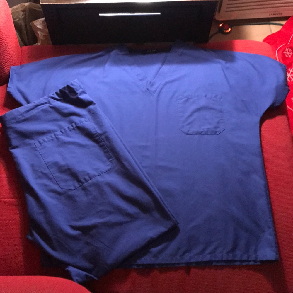 Navy Scrub Set