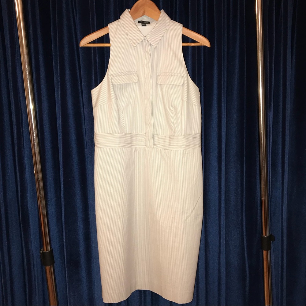 Ann Taylor 6T Classic Pinstripe Dress