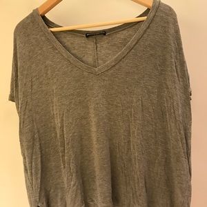 Brandy Melville Gray oversized shirt