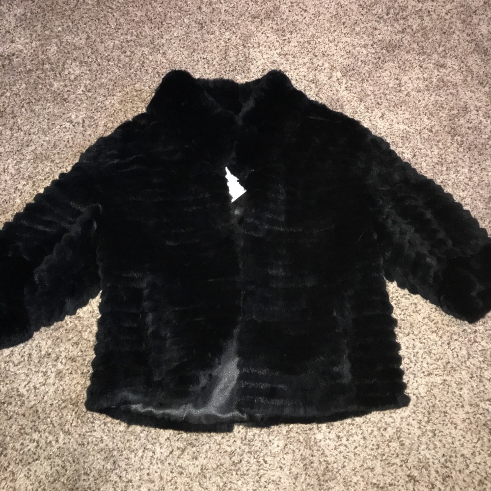 Fur Three-quarter sleeves