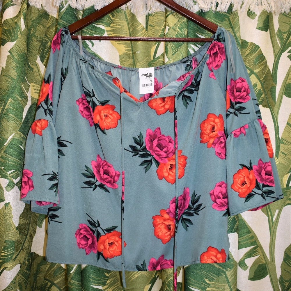 Rose Floral Blouse