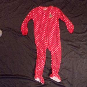 OshKosh 4T Christmas pajama onesie Sleeper