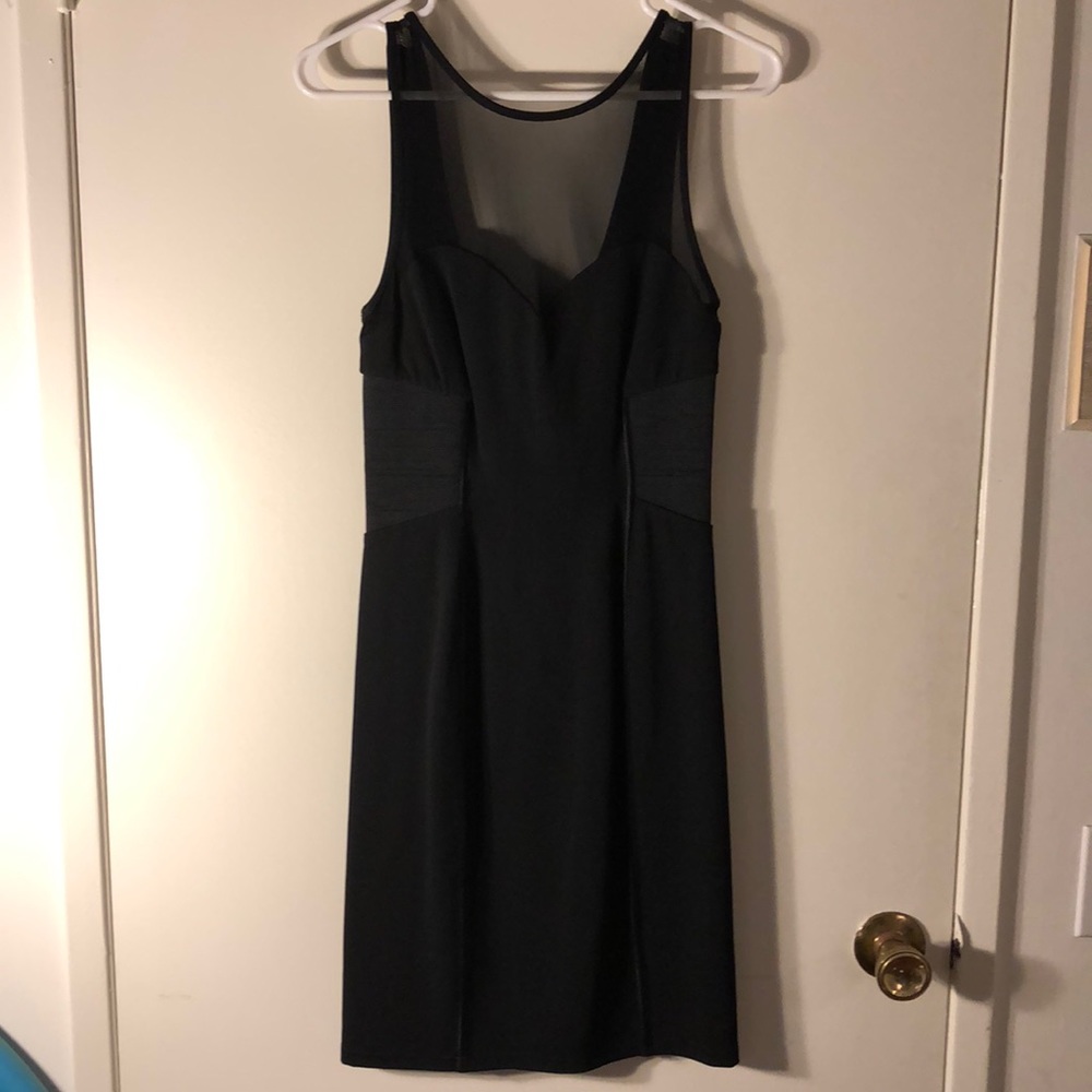 BEBE black bodycon dress